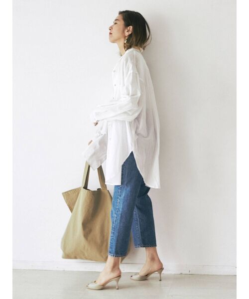 【新品・Ungrid】DODOJEANコラボ ストレートデニム　24inch Ungrid（アングリッド）の「DODOJEANコラボ ストレートデニム