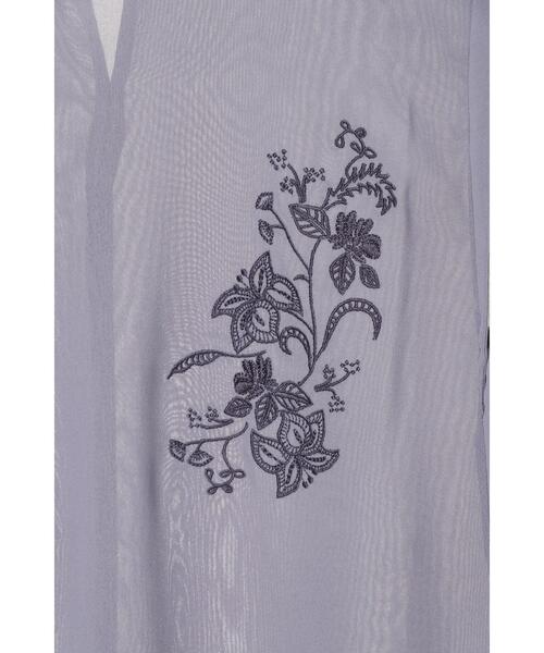 ELENCARE DUE（エレンカーレデュエ）の「・ELENCARE DUE 刺繍ノースリチュニック＊（シャツ/ブラウス・レディース・ブラック/オフホワイト/ブルー/ミント・FREE）」の5枚目の写真