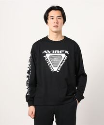 AVIREX | AVIREX/アヴィレックス　フューチャーコマンド トライアングルＴシャツ/L/S AFC TRIANGLE T-SHIRT(Tシャツ/カットソー)