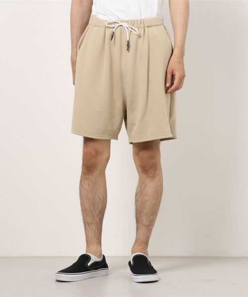 R.M GANG（アールエムギャングレベルモダニストギャング）の「R.M GANG/アールエム ギャング/スウェットショーツ（その他パンツ・メンズ・ベージュ/ピンク・FREE）」の2枚目の写真