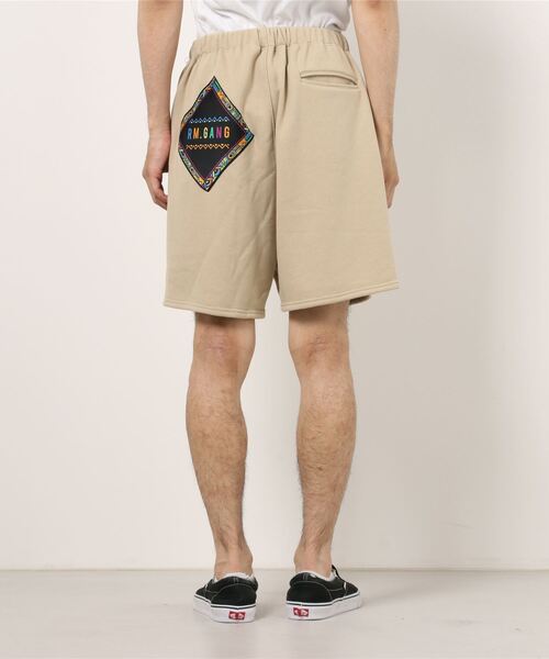 R.M GANG（アールエムギャングレベルモダニストギャング）の「R.M GANG/アールエム ギャング/スウェットショーツ（その他パンツ・メンズ・ベージュ/ピンク・FREE）」の4枚目の写真