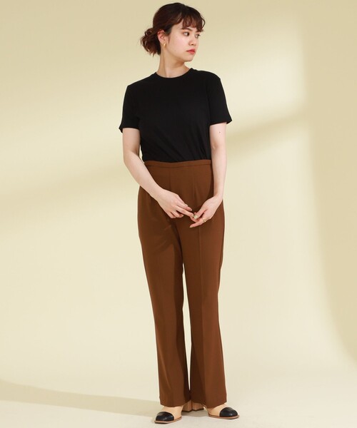 Ray BEAMS(レイビームス)の「Ray BEAMS High Basic / ハーフスリーブ Tシャツ(Tシャツ/カットソー・レディース・ホワイト/ブラック/イエロー/オレンジ・ONE SIZE)」の5枚目の写真