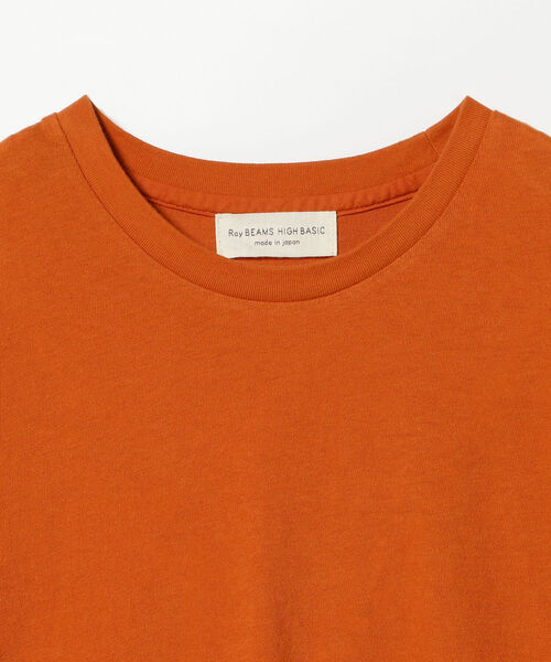 Ray BEAMS(レイビームス)の「Ray BEAMS High Basic / ハーフスリーブ Tシャツ(Tシャツ/カットソー・レディース・ホワイト/ブラック/イエロー/オレンジ・ONE SIZE)」の16枚目の写真