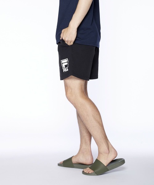 FILA(フィラ)の「【FILA / フィラ】メンズ水陸両用ショートパンツ(その他パンツ・メンズ・ブラック/ピンク/ライム・MEDIUM/LARGE)」の4枚目の写真