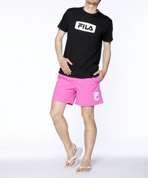 FILA(フィラ)の「【FILA / フィラ】メンズ水陸両用ショートパンツ(その他パンツ・メンズ・ブラック/ピンク/ライム・MEDIUM/LARGE)」の15枚目の写真