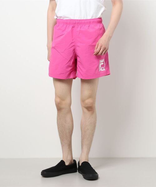 FILA(フィラ)の「【FILA / フィラ】メンズ水陸両用ショートパンツ(その他パンツ・メンズ・ブラック/ピンク/ライム・MEDIUM/LARGE)」の21枚目の写真