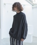 Casper John | Moss Stitch Bottle Neck Knit/モスステッチボトルネックニット(針織衫)