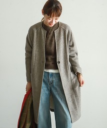 ノンブルアンペール　ロングシャツコート NOMBRE IMPAIR ノンブルアンペール リネン ロングシャツコート