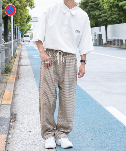 PairPair（ペアペア）の「アソートイージーデニムパンツ（ユニセックス）（その他パンツ・メンズ・サックスブルー/インディゴブルー/ブラウン系その他/ベージュ系その他・SMALL/MEDIUM/LARGE）」の19枚目の写真