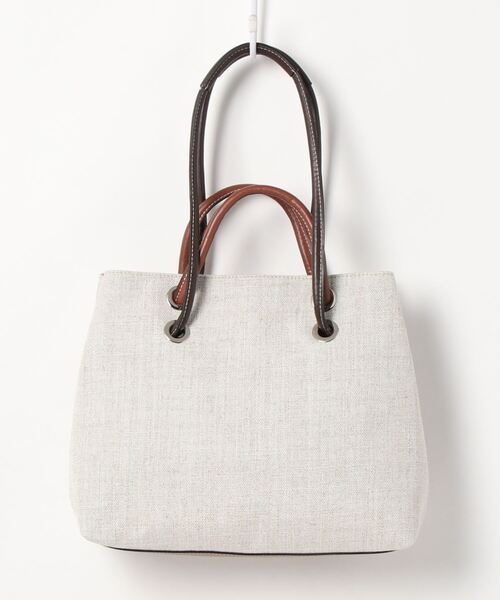 PAOLA NUTTI  （パオラヌッティ）の「【PAOLA NUTTI】コードトートS（トートバッグ・レディース・ベージュ/ブラウン・FREE）」の2枚目の写真