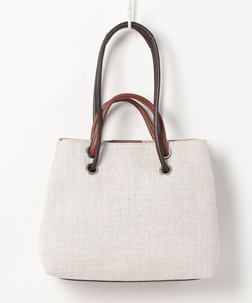 PAOLA NUTTI  （パオラヌッティ）の「【PAOLA NUTTI】コードトートS（トートバッグ・レディース・ベージュ/ブラウン・FREE）」の6枚目の写真