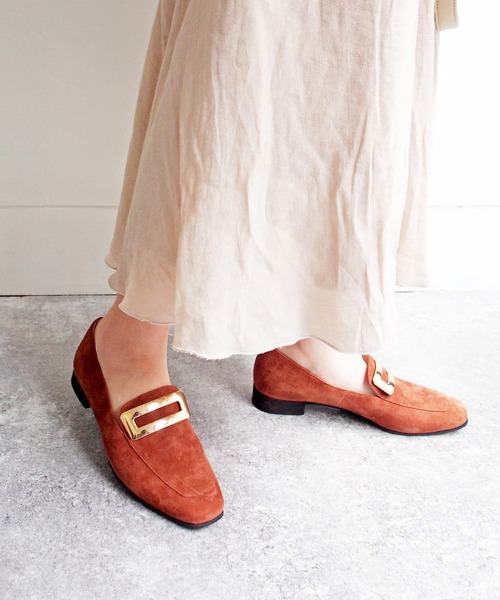 cava cava(サヴァサヴァ)の「ベルトバックルローファー -1320405(ローファー・レディース・ブラック/グリーン/テラコッタ/ベージュ・23.0cm/24.5cm/23.5cm/24.0cm/22.5cm)」の3枚目の写真