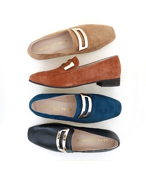 cava cava(サヴァサヴァ)の「ベルトバックルローファー -1320405(ローファー・レディース・ブラック/グリーン/テラコッタ/ベージュ・23.0cm/24.5cm/23.5cm/24.0cm/22.5cm)」の5枚目の写真