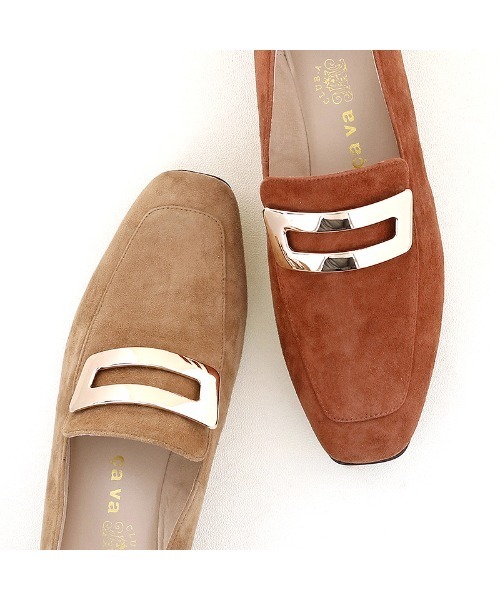 cava cava(サヴァサヴァ)の「ベルトバックルローファー -1320405(ローファー・レディース・ブラック/グリーン/テラコッタ/ベージュ・23.0cm/24.5cm/23.5cm/24.0cm/22.5cm)」の14枚目の写真