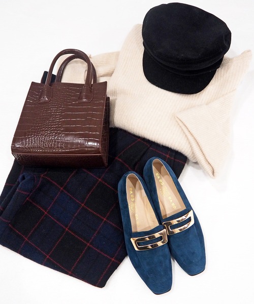 cava cava(サヴァサヴァ)の「ベルトバックルローファー -1320405(ローファー・レディース・ブラック/グリーン/テラコッタ/ベージュ・23.0cm/24.5cm/23.5cm/24.0cm/22.5cm)」の21枚目の写真