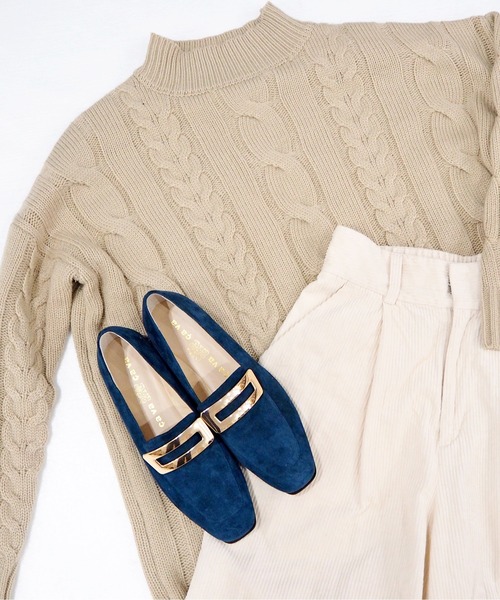 cava cava(サヴァサヴァ)の「ベルトバックルローファー -1320405(ローファー・レディース・ブラック/グリーン/テラコッタ/ベージュ・23.0cm/24.5cm/23.5cm/24.0cm/22.5cm)」の22枚目の写真