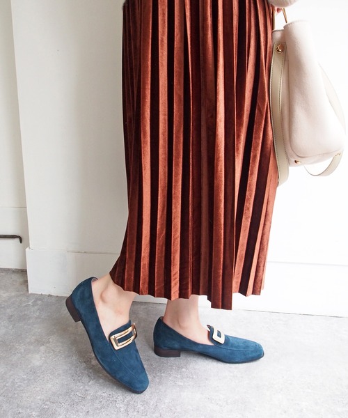 cava cava(サヴァサヴァ)の「ベルトバックルローファー -1320405(ローファー・レディース・ブラック/グリーン/テラコッタ/ベージュ・23.0cm/24.5cm/23.5cm/24.0cm/22.5cm)」の19枚目の写真