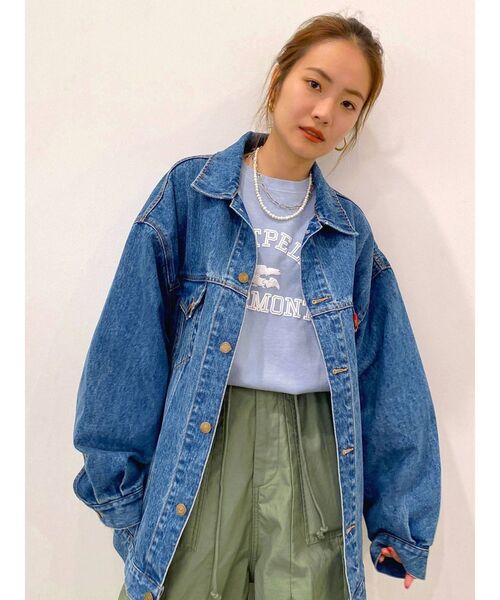 Ungrid（アングリッド）の「発砲プリントスウェット(トレーナー)（スウェット・レディース・レッド/ブルー/パープル・FREE）」の14枚目の写真