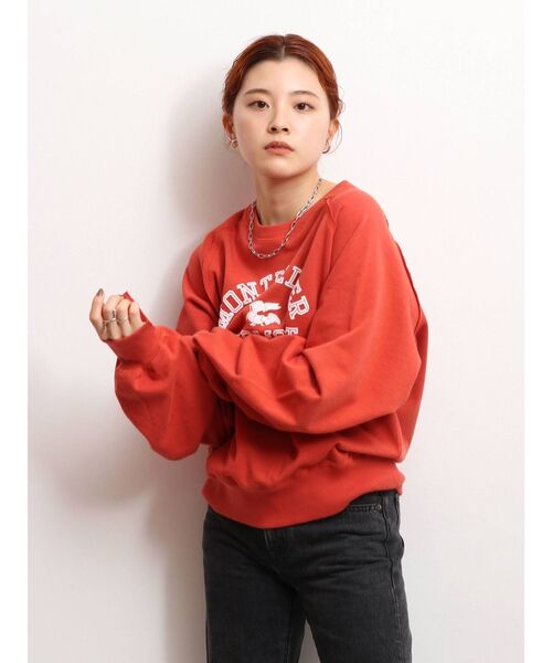 Ungrid（アングリッド）の「発砲プリントスウェット(トレーナー)（スウェット・レディース・レッド/ブルー/パープル・FREE）」の15枚目の写真