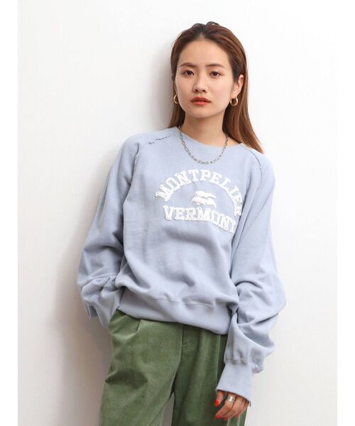 Ungrid（アングリッド）の「発砲プリントスウェット(トレーナー)（スウェット・レディース・レッド/ブルー/パープル・FREE）」の18枚目の写真