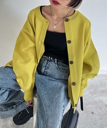 PAGEBOY | 〈手洗い可能〉WEB限定アイテム / クルーネックボリュームカーディガン(カーディガン/ボレロ)