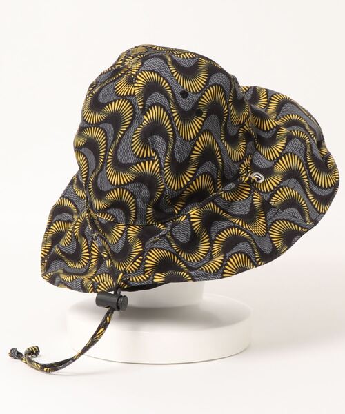 チャイハネ（チャイハネ）の「【チャイハネ】アフリカン幾何学柄リバーシブルハット（ハット・レディース・レッド/イエロー/ブルー・FREE）」の9枚目の写真