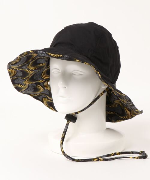 チャイハネ（チャイハネ）の「【チャイハネ】アフリカン幾何学柄リバーシブルハット（ハット・レディース・レッド/イエロー/ブルー・FREE）」の11枚目の写真