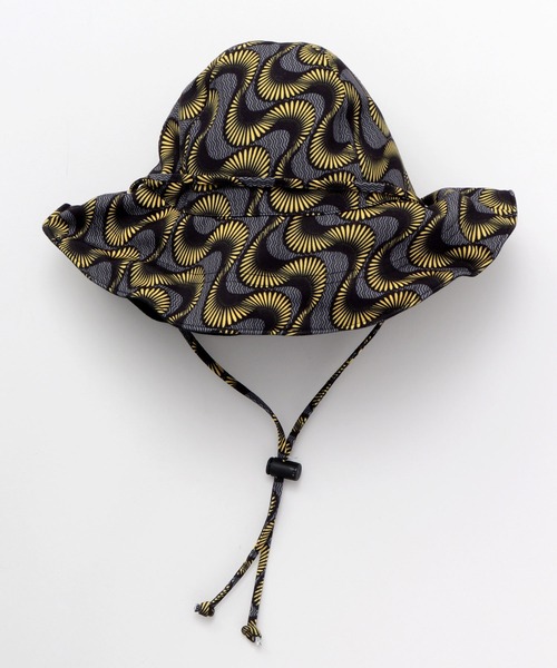 チャイハネ（チャイハネ）の「【チャイハネ】アフリカン幾何学柄リバーシブルハット（ハット・レディース・レッド/イエロー/ブルー・FREE）」の17枚目の写真