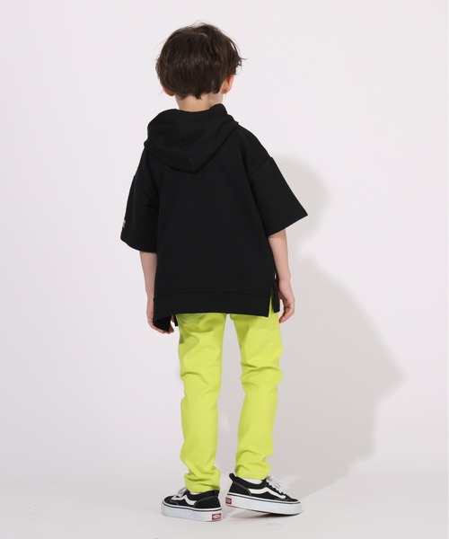 BABYDOLL（ベビードール）の「親子お揃い 5分袖 ロゴ パーカー 5445K ベビードール BABYDOLL ベビー キッズ 男の子 女の子（パーカー・キッズ・パープル/ストーン/ブラック・120cm/140cm/150cm/90cm/100cm/110cm/130cm/80ｃｍ）」の17枚目の写真