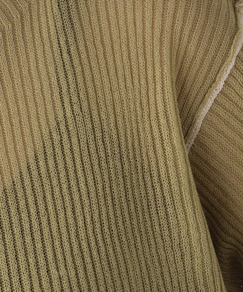 LOWRYS FARM（ローリーズファーム）の「バイカラーシアーボトルネックプルオーバー　219736（Tシャツ/カットソー・レディース・ブラック/ブルー/グリーン/アイボリー・FREE）」の12枚目の写真