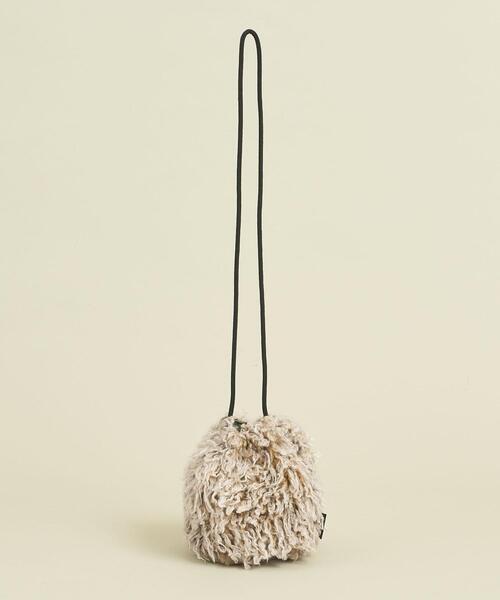 GRIZZZLY（グリズリー）の「【別注】＜GRIZZZLY＞フェイクファーバッグ -2WAY- ∴ ◆（ショルダーバッグ・レディース・ブラック/その他1・FREE）」の3枚目の写真