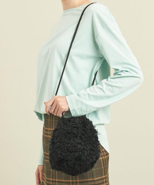 GRIZZZLY（グリズリー）の「【別注】＜GRIZZZLY＞フェイクファーバッグ -2WAY- ∴ ◆（ショルダーバッグ・レディース・ブラック/その他1・FREE）」の20枚目の写真