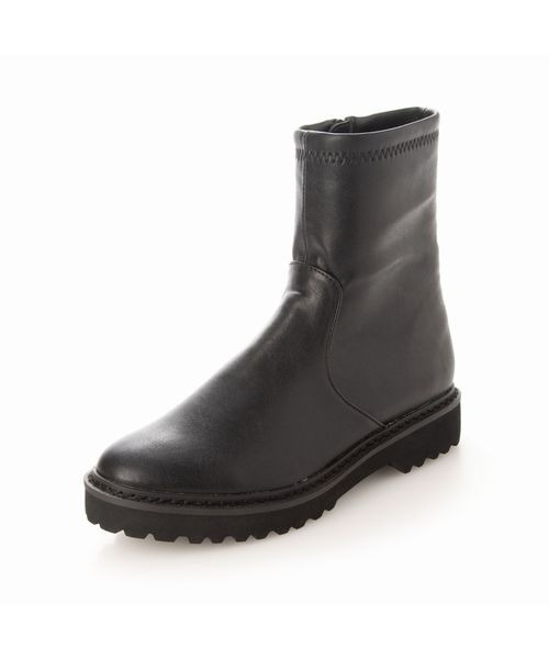 Fin（フィン）の「タンクソールストレッチブーツ（ブーツ・レディース・ブラック/ブラック系その他/ベージュ・S/M/L/LL）」の19枚目の写真