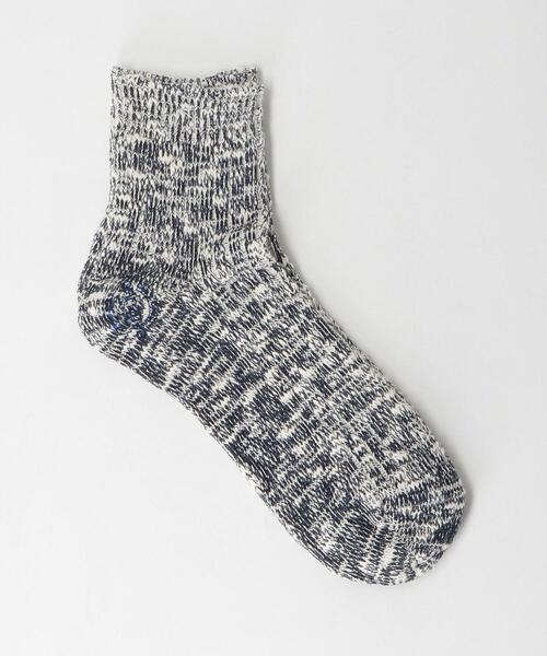 nonnative(ノンネイティブ)の「<nonnative(ノンネイティブ)> DW SOCKS MID/ソックス □□(ソックス/靴下・メンズ・オフホワイト/ネイビー/ベージュ・FREE)」の3枚目の写真