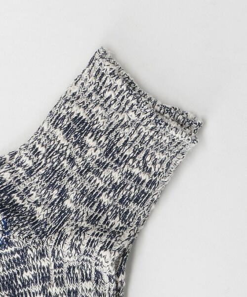 nonnative(ノンネイティブ)の「<nonnative(ノンネイティブ)> DW SOCKS MID/ソックス □□(ソックス/靴下・メンズ・オフホワイト/ネイビー/ベージュ・FREE)」の4枚目の写真