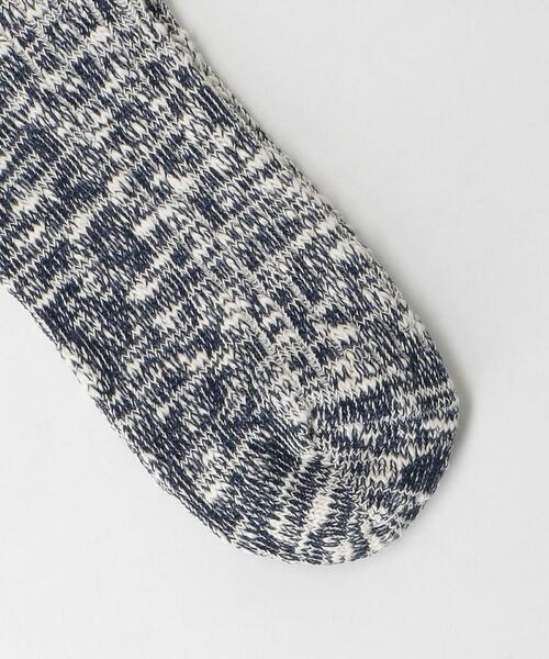 nonnative(ノンネイティブ)の「<nonnative(ノンネイティブ)> DW SOCKS MID/ソックス □□(ソックス/靴下・メンズ・オフホワイト/ネイビー/ベージュ・FREE)」の5枚目の写真