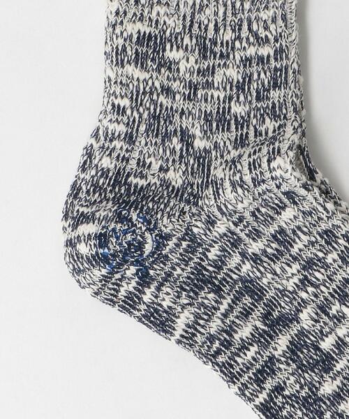 nonnative(ノンネイティブ)の「<nonnative(ノンネイティブ)> DW SOCKS MID/ソックス □□(ソックス/靴下・メンズ・オフホワイト/ネイビー/ベージュ・FREE)」の6枚目の写真