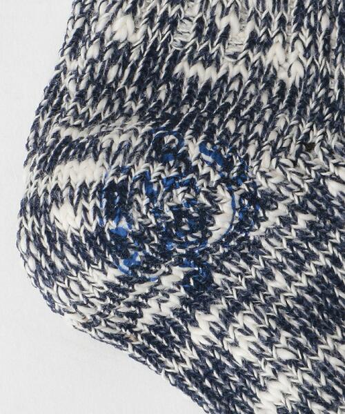 nonnative(ノンネイティブ)の「<nonnative(ノンネイティブ)> DW SOCKS MID/ソックス □□(ソックス/靴下・メンズ・オフホワイト/ネイビー/ベージュ・FREE)」の7枚目の写真