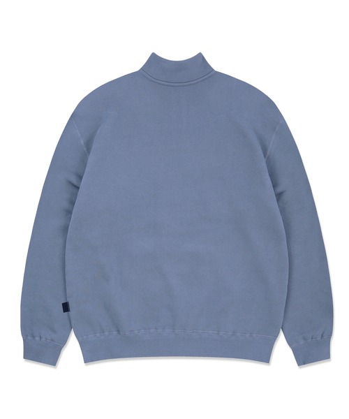 87mm(87mm)の「【87MM / Mmlg】1987 MMLG HALF ZIP SWEAT / パルチムエムエム MMLG 1987 ハーフジップ ロゴ スウェットシャツ / セットアップ対応(スウェット・レディース・グリーン/ナチュラル/ブラック/ブルーグレー・MEDIUM/LARGE/SMALL)」の20枚目の写真