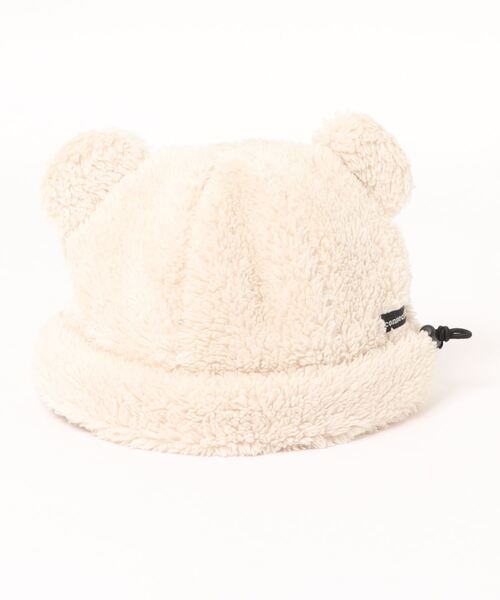 connect M(コネクトエム)の「調整クマワッチ(キャップ・キッズ・アイボリー/ブラウン・M size/S size)」の2枚目の写真