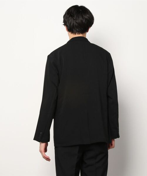 FUNALIVE(ファンアライブ)の「ポリストレッチ ナローテーラードジャケット(テーラードジャケット・メンズ・ブラック/グレイッシュベージュ/カーキ/サックスブルー/チェック・M/L/XL)」の7枚目の写真