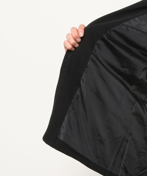 FUNALIVE(ファンアライブ)の「ポリストレッチ ナローテーラードジャケット(テーラードジャケット・メンズ・ブラック/グレイッシュベージュ/カーキ/サックスブルー/チェック・M/L/XL)」の8枚目の写真