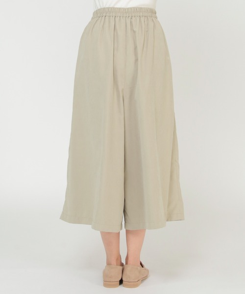 ikka(イッカ)の「バックサテンタックスカーチョ(その他パンツ・レディース・ブラック/グリーン/ベージュ・M/L)」の13枚目の写真