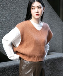 ALAND | 3.3Field Trip／PUNCHINGニットベスト 2239289(ベスト)