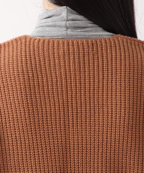 ALAND（エーランド）の「3.3Field Trip／PUNCHINGニットベスト 2239289（ベスト・レディース・ブラック/ブラウン・FREE）」の18枚目の写真