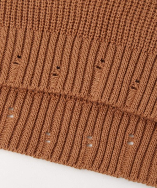 ALAND（エーランド）の「3.3Field Trip／PUNCHINGニットベスト 2239289（ベスト・レディース・ブラック/ブラウン・FREE）」の14枚目の写真