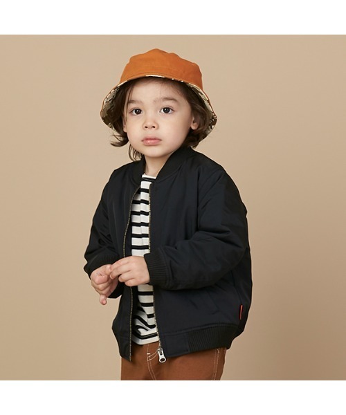 petit main（プティマイン）の「【GOODPRICE】バスクボーダーロンT（Tシャツ/カットソー・キッズ・アイボリー/エンジ/モスグリーン/モカ・100cm/80ｃｍ/90cm/110cm/120cm/130cm）」の16枚目の写真