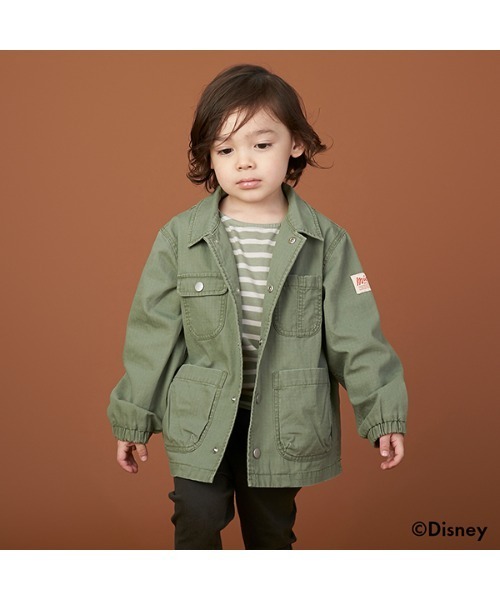 petit main（プティマイン）の「【GOODPRICE】バスクボーダーロンT（Tシャツ/カットソー・キッズ・アイボリー/エンジ/モスグリーン/モカ・100cm/80ｃｍ/90cm/110cm/120cm/130cm）」の18枚目の写真