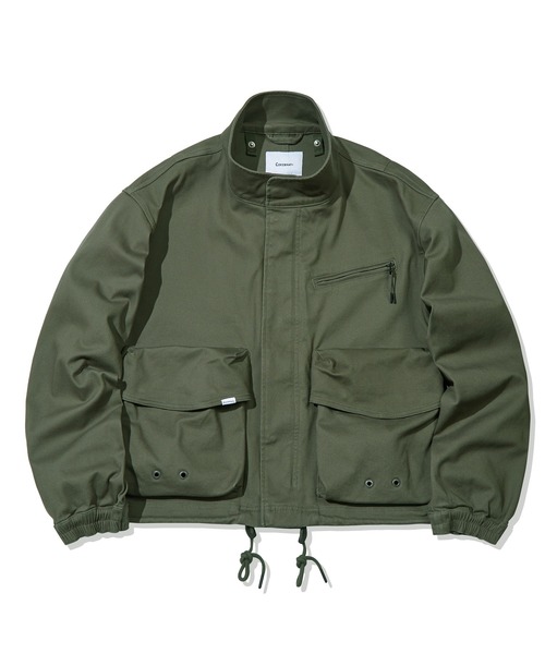 COVERNAT(カバーナット)の「【COVERNAT】SHORT M65 JACKET / カバーナット M-65 ショート ミリタリー ジャケット / ライナー脱着対応(ミリタリージャケット・メンズ・ブラック/オリーブ・LARGE/SMALL/MEDIUM)」の2枚目の写真