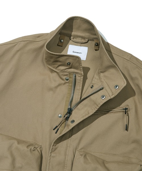 COVERNAT(カバーナット)の「【COVERNAT】SHORT M65 JACKET / カバーナット M-65 ショート ミリタリー ジャケット / ライナー脱着対応(ミリタリージャケット・メンズ・ブラック/オリーブ・LARGE/SMALL/MEDIUM)」の12枚目の写真